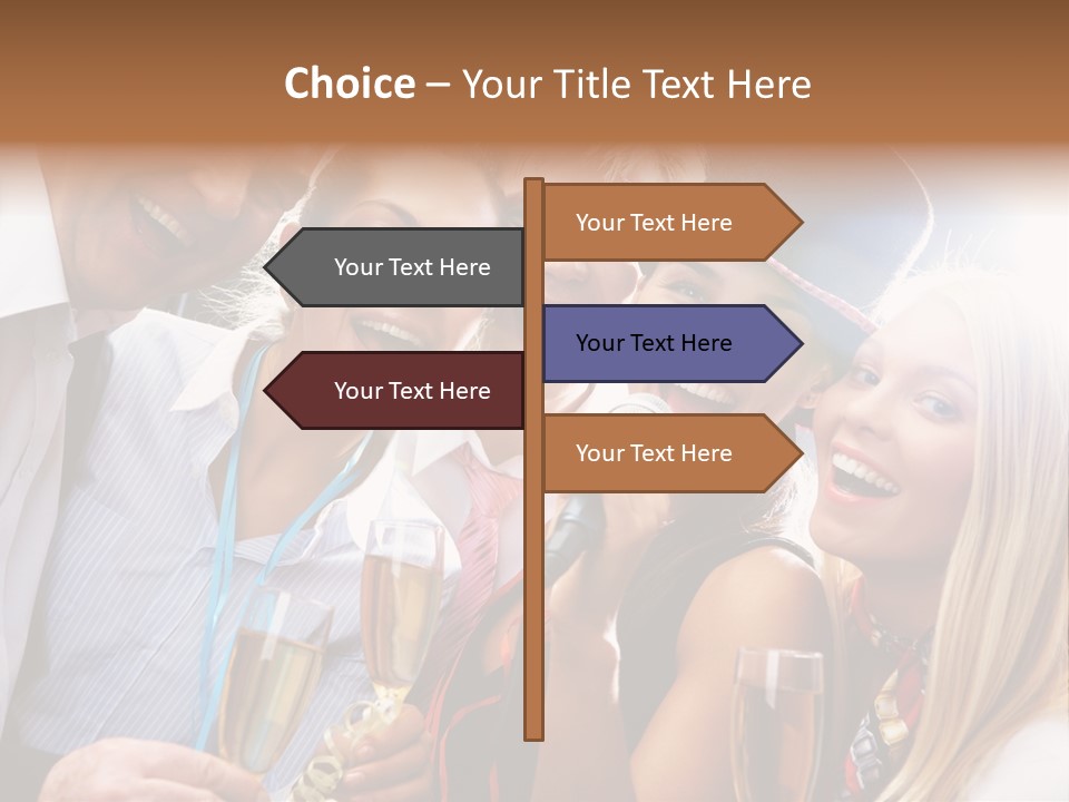 Occasion Voice Smiling PowerPoint Template