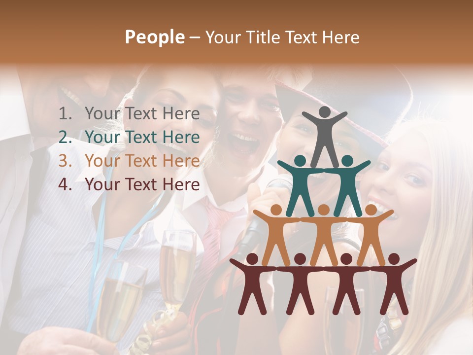 Occasion Voice Smiling PowerPoint Template