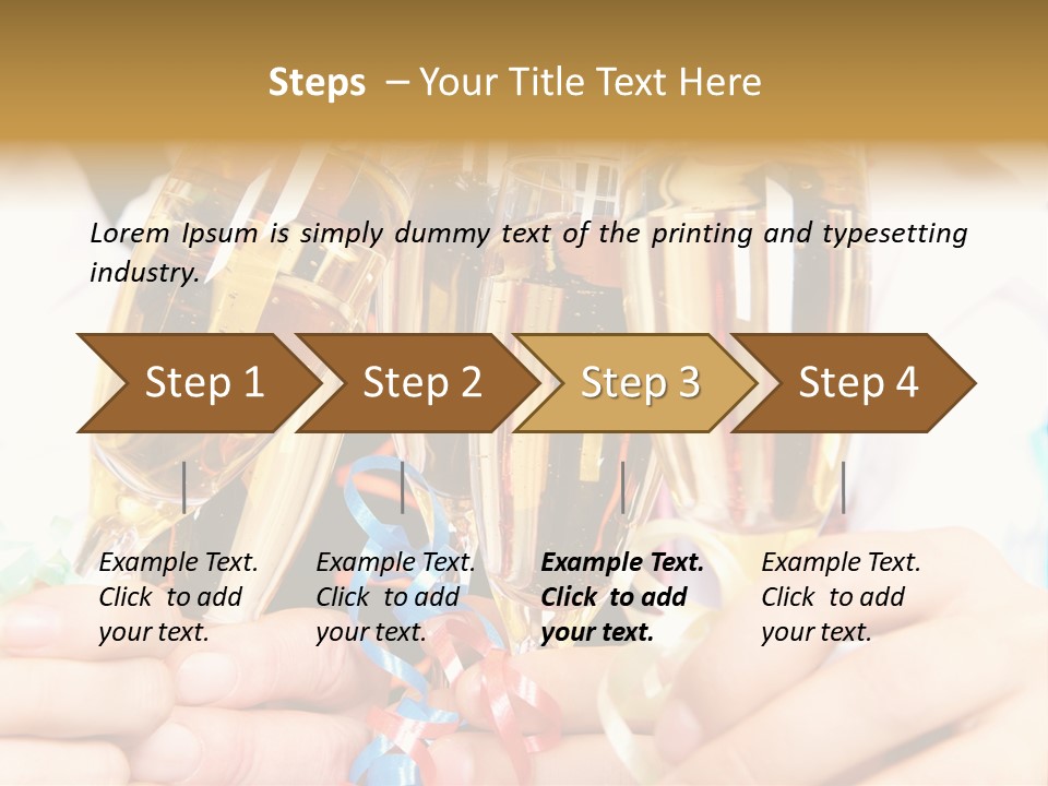 Party Tradition Male PowerPoint Template