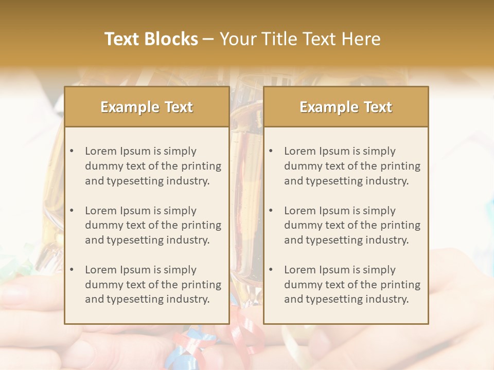 Party Tradition Male PowerPoint Template