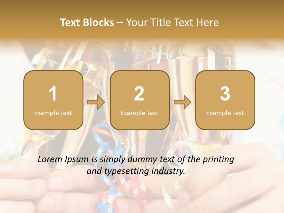 Party Tradition Male PowerPoint Template