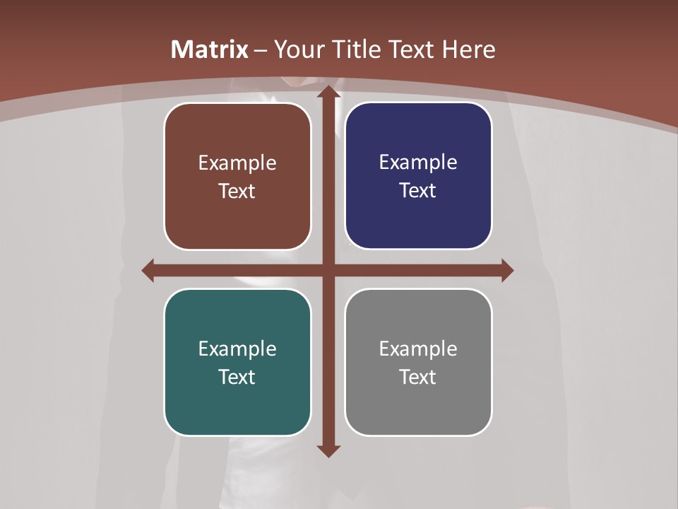 Relaxing Relationship Suit PowerPoint Template