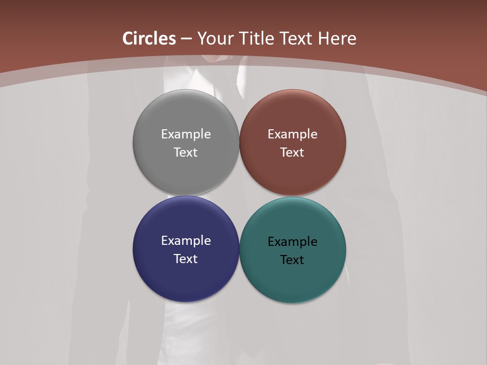 Relaxing Relationship Suit PowerPoint Template