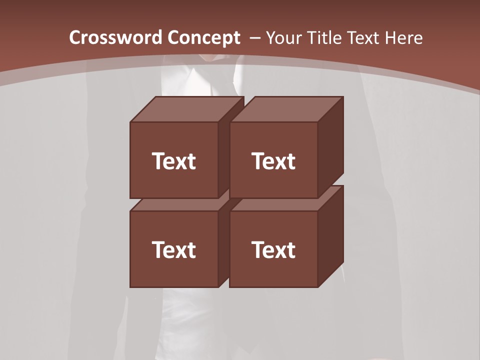 Relaxing Relationship Suit PowerPoint Template