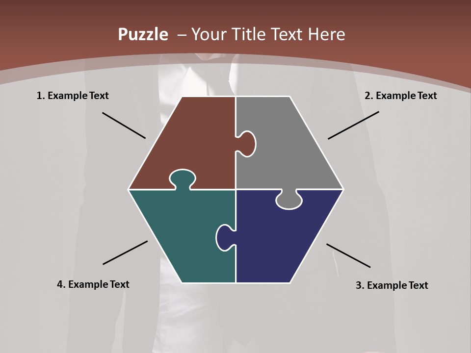 Relaxing Relationship Suit PowerPoint Template