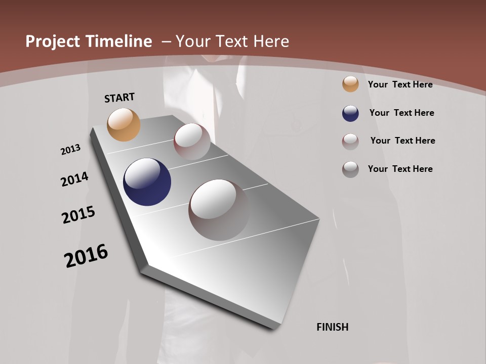Relaxing Relationship Suit PowerPoint Template