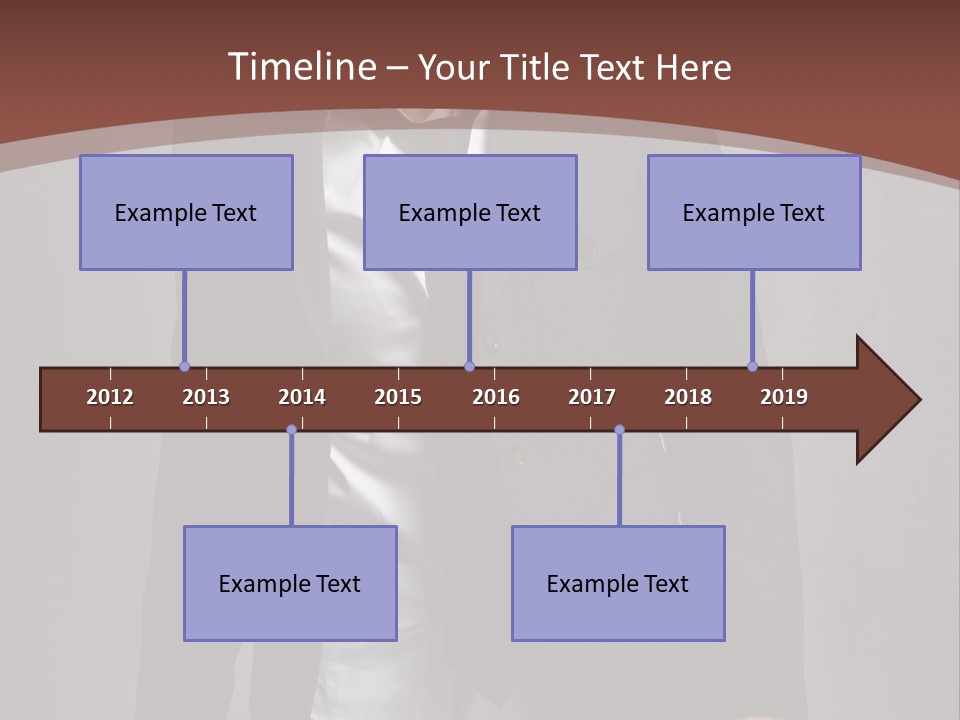 Relaxing Relationship Suit PowerPoint Template