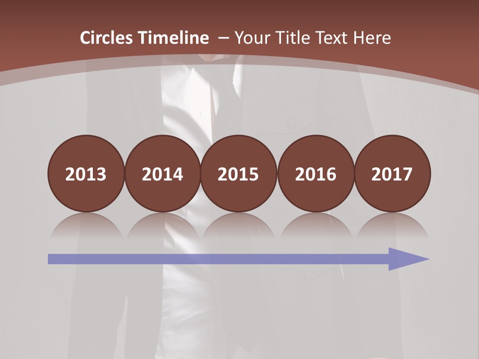 Relaxing Relationship Suit PowerPoint Template