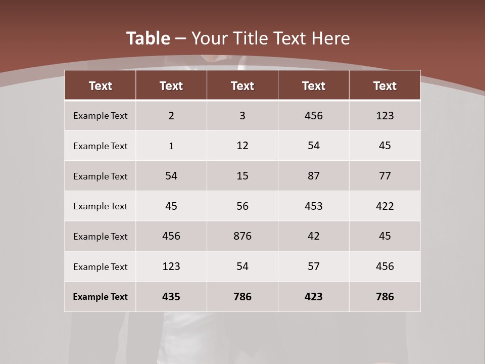 Relaxing Relationship Suit PowerPoint Template