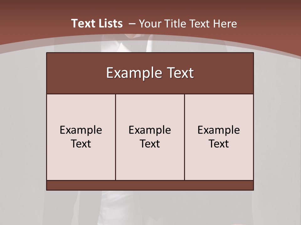 Relaxing Relationship Suit PowerPoint Template