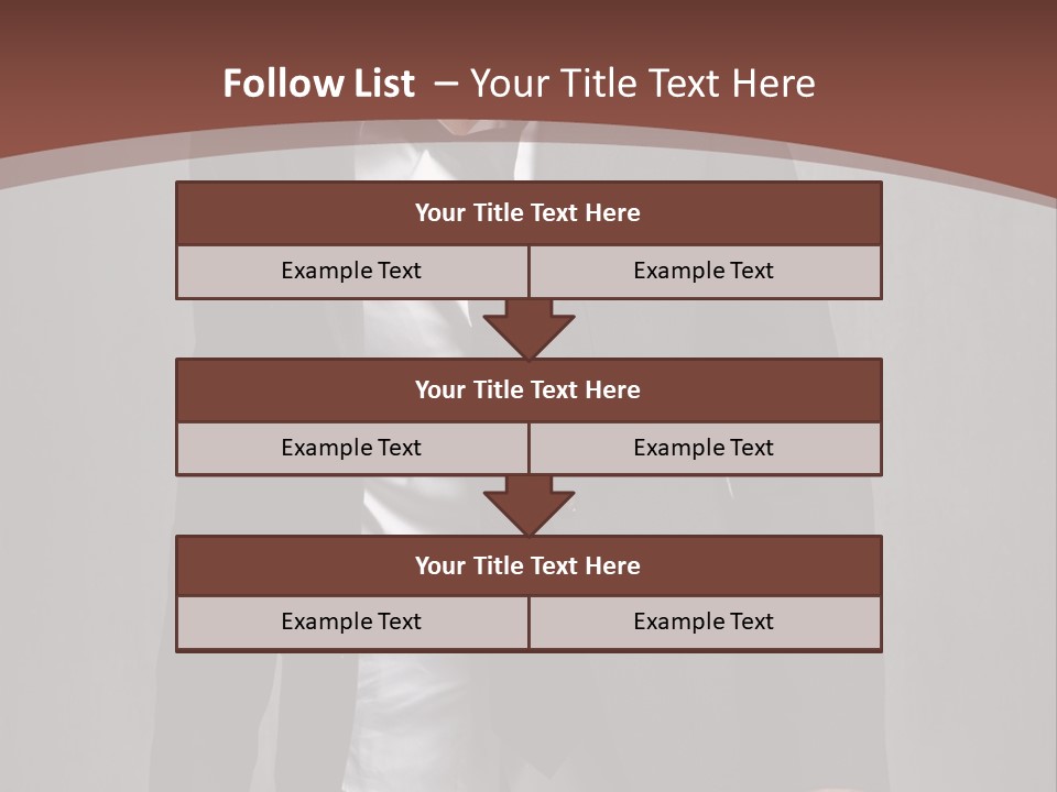 Relaxing Relationship Suit PowerPoint Template