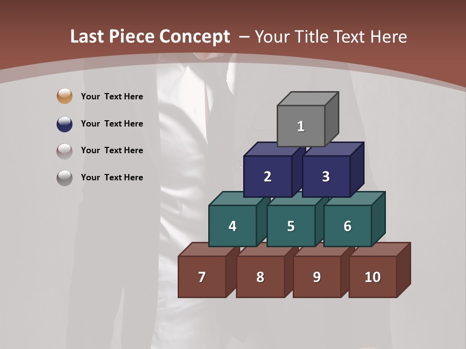 Relaxing Relationship Suit PowerPoint Template