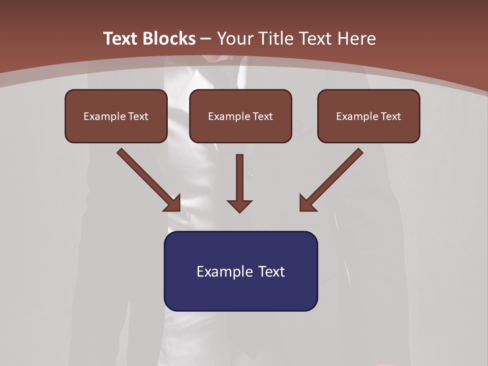 Relaxing Relationship Suit PowerPoint Template