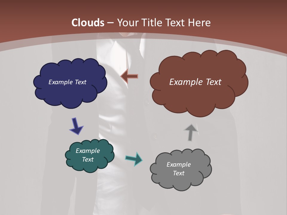 Relaxing Relationship Suit PowerPoint Template