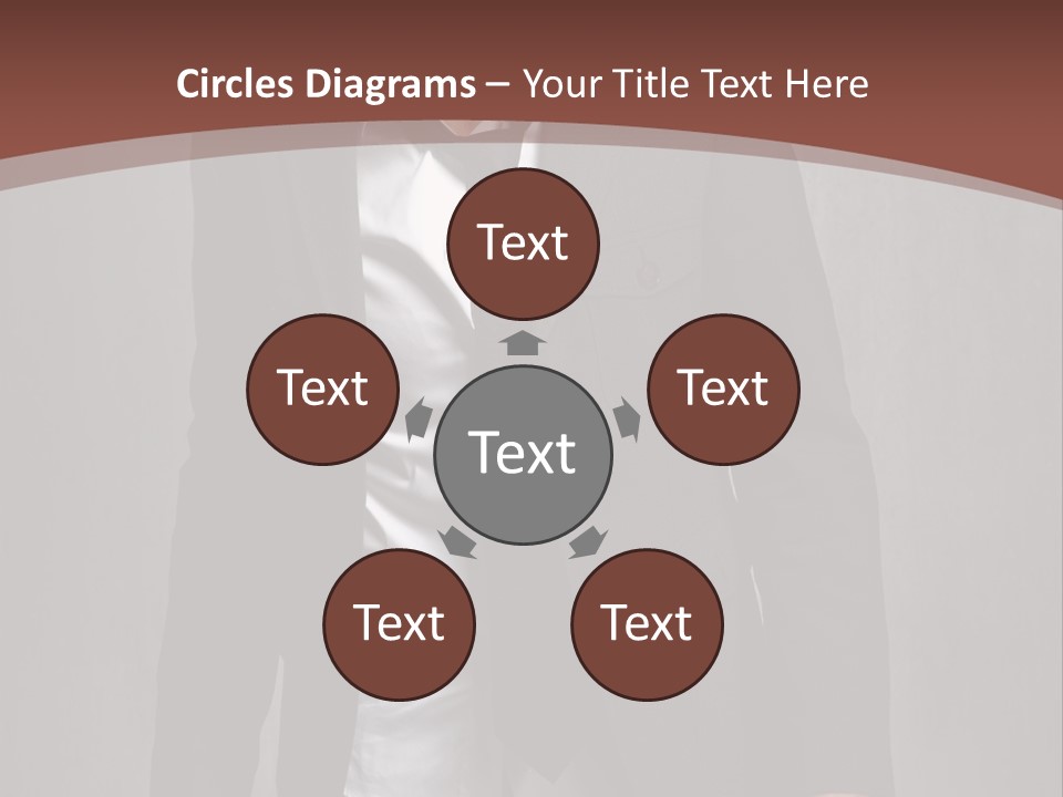 Relaxing Relationship Suit PowerPoint Template