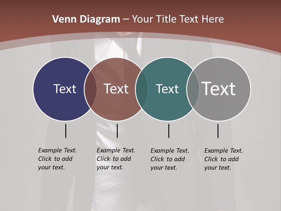 Relaxing Relationship Suit PowerPoint Template