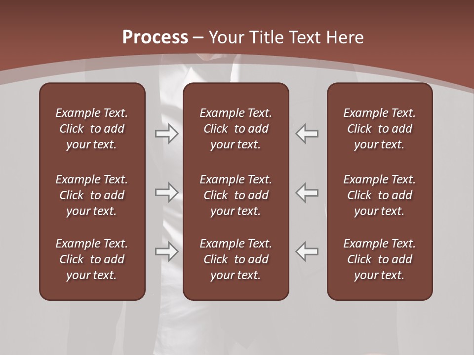 Relaxing Relationship Suit PowerPoint Template