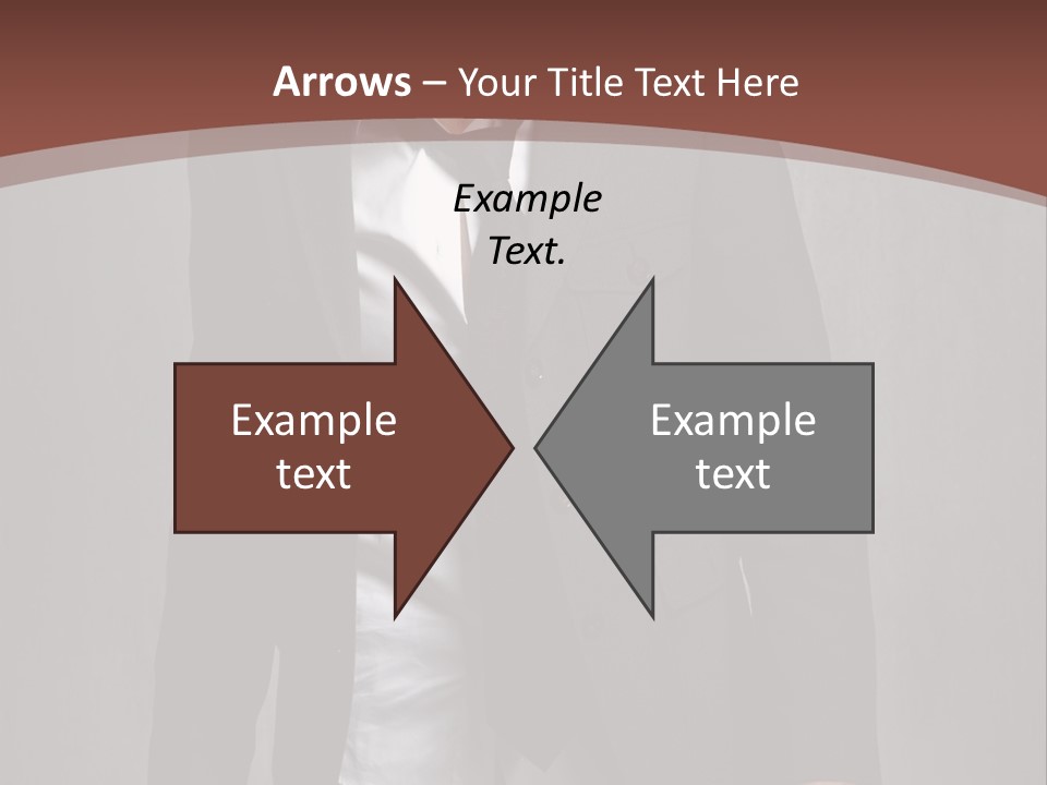 Relaxing Relationship Suit PowerPoint Template