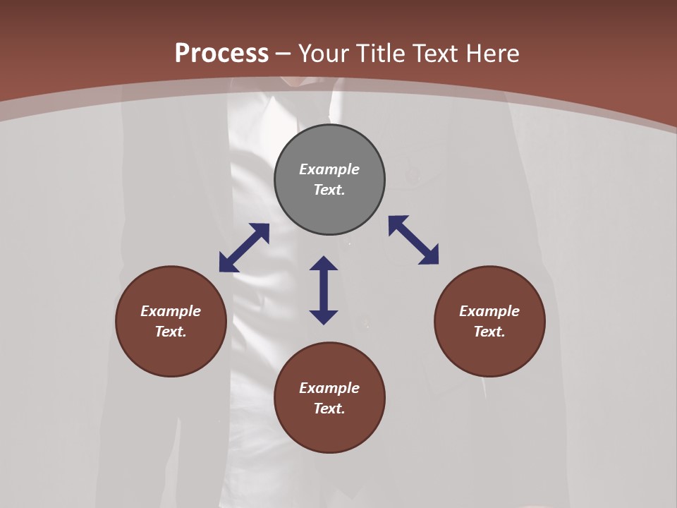 Relaxing Relationship Suit PowerPoint Template
