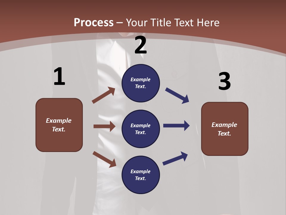 Relaxing Relationship Suit PowerPoint Template