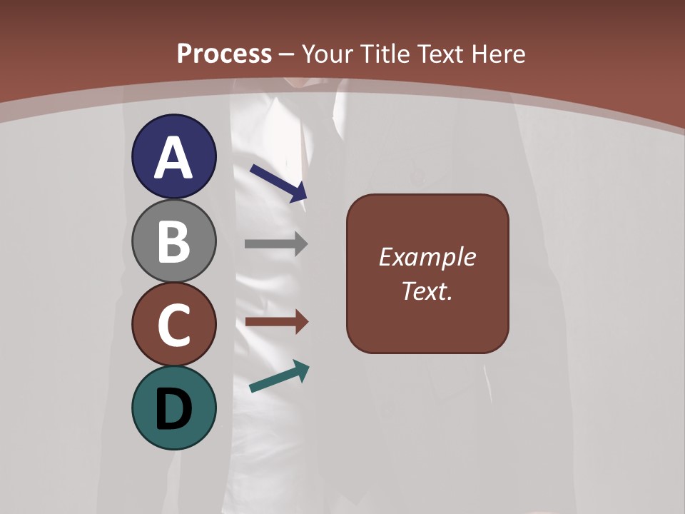 Relaxing Relationship Suit PowerPoint Template