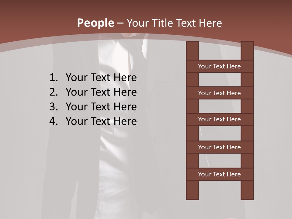 Relaxing Relationship Suit PowerPoint Template