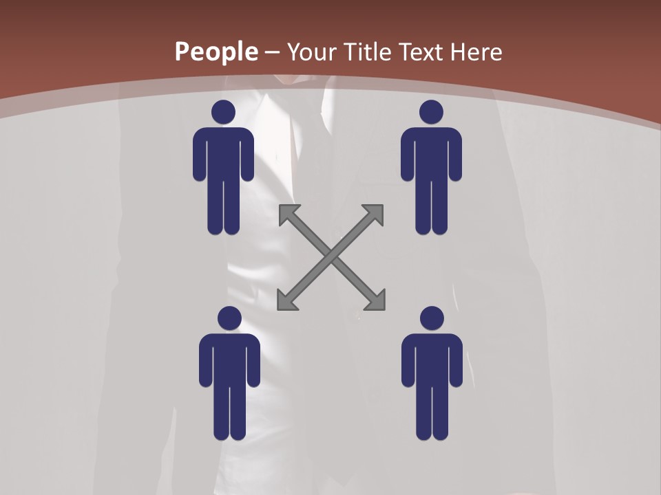 Relaxing Relationship Suit PowerPoint Template