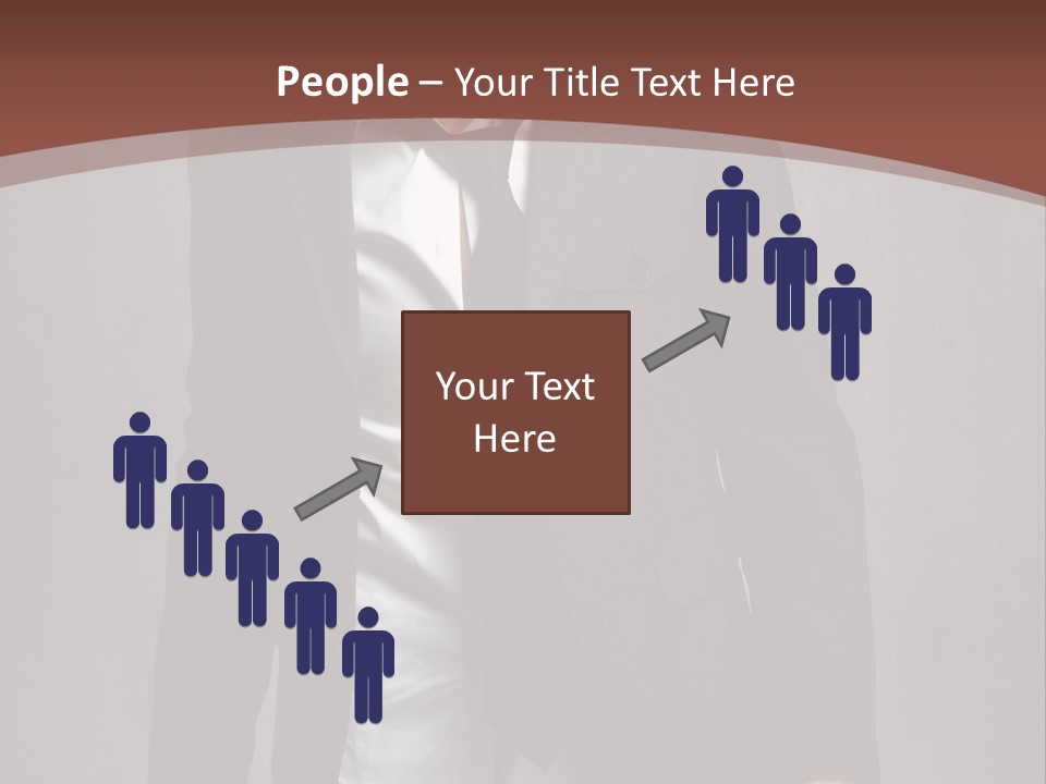 Relaxing Relationship Suit PowerPoint Template