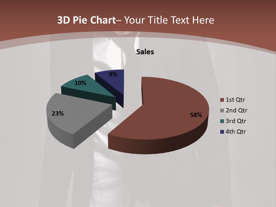 Relaxing Relationship Suit PowerPoint Template