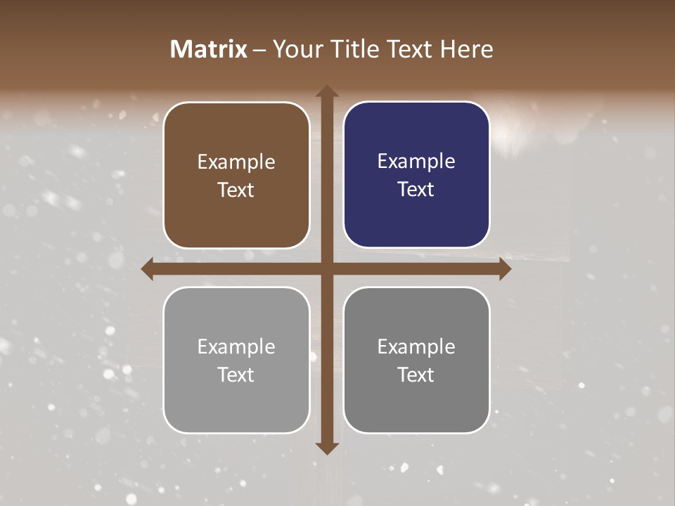 Old Santa Copy Space PowerPoint Template