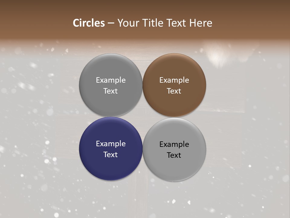 Old Santa Copy Space PowerPoint Template