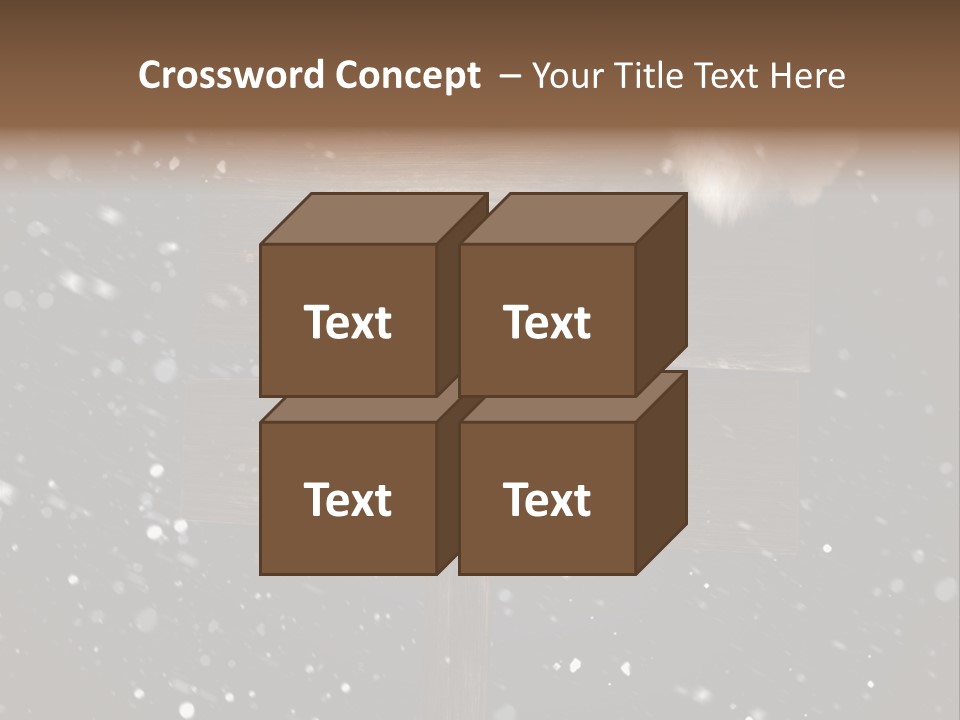 Old Santa Copy Space PowerPoint Template