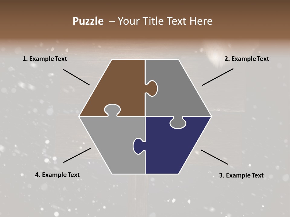 Old Santa Copy Space PowerPoint Template