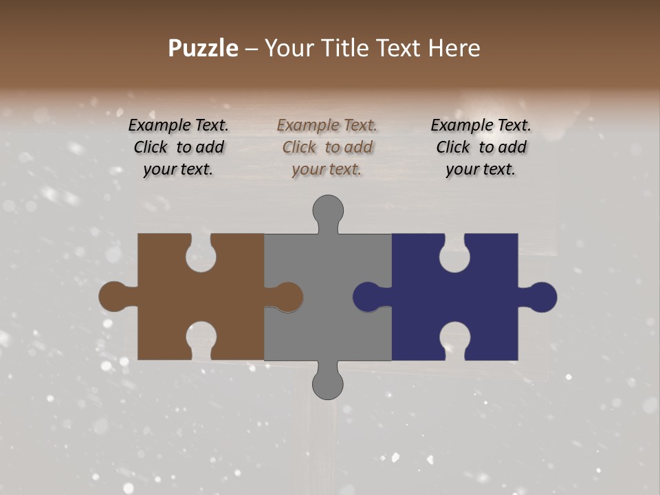 Old Santa Copy Space PowerPoint Template