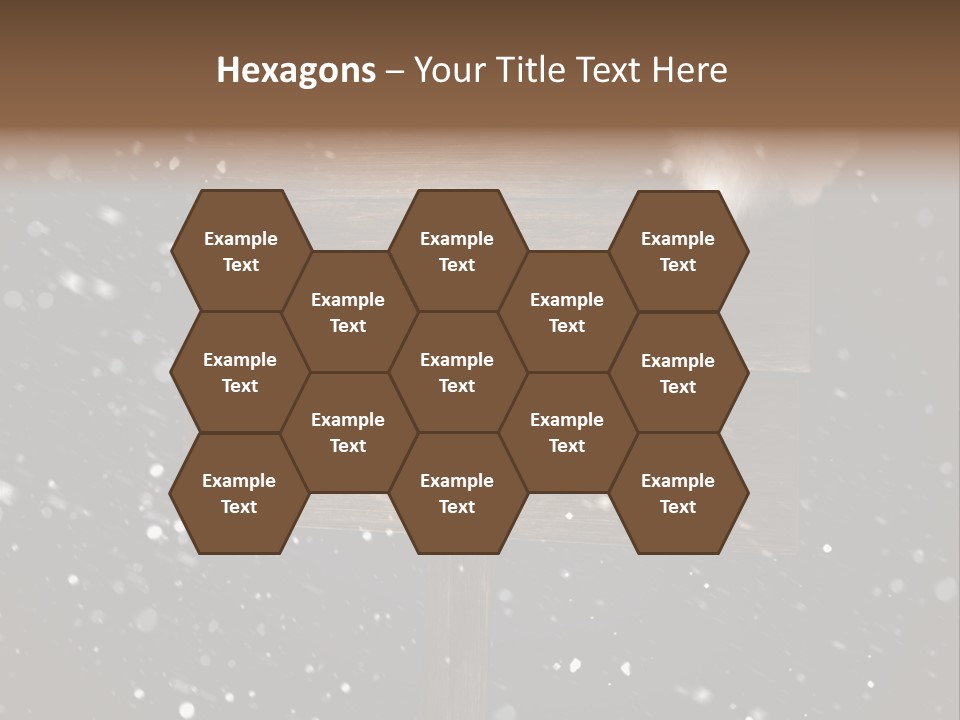 Old Santa Copy Space PowerPoint Template