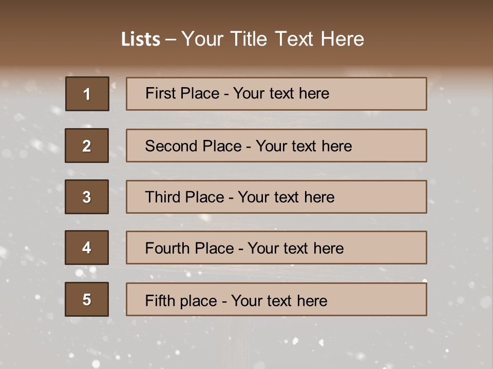 Old Santa Copy Space PowerPoint Template