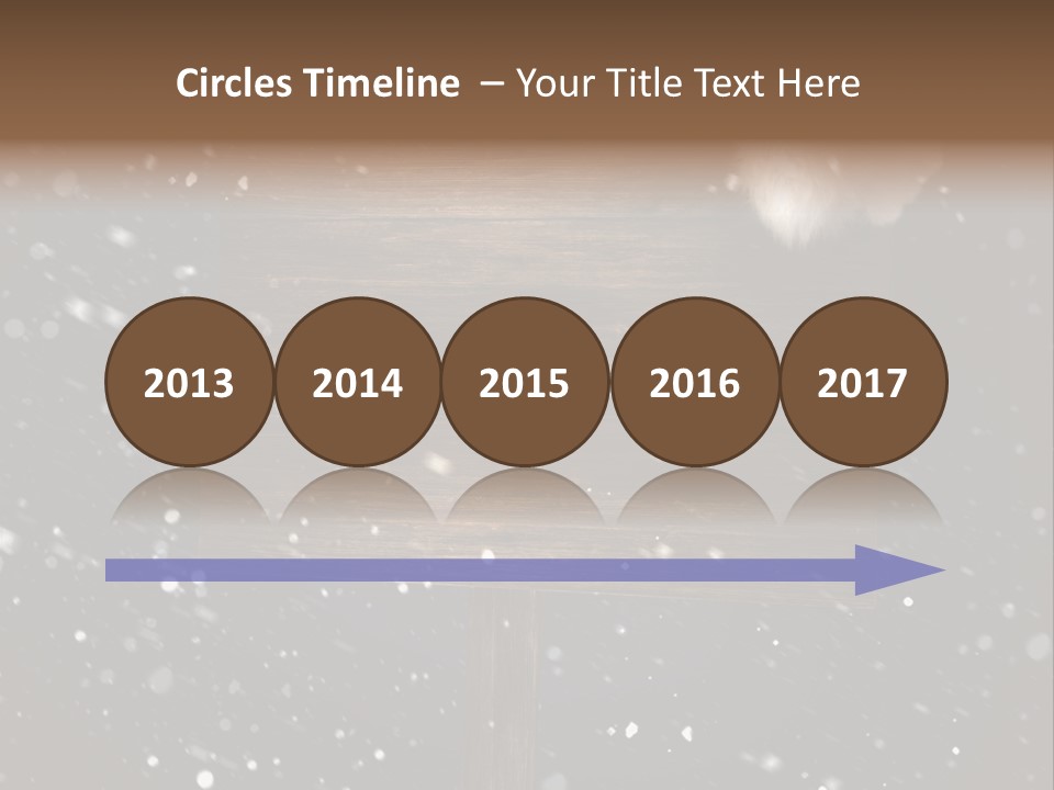 Old Santa Copy Space PowerPoint Template