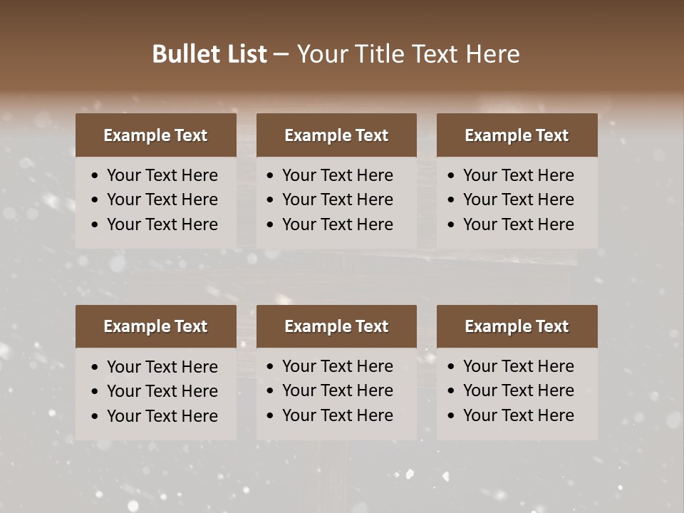 Old Santa Copy Space PowerPoint Template