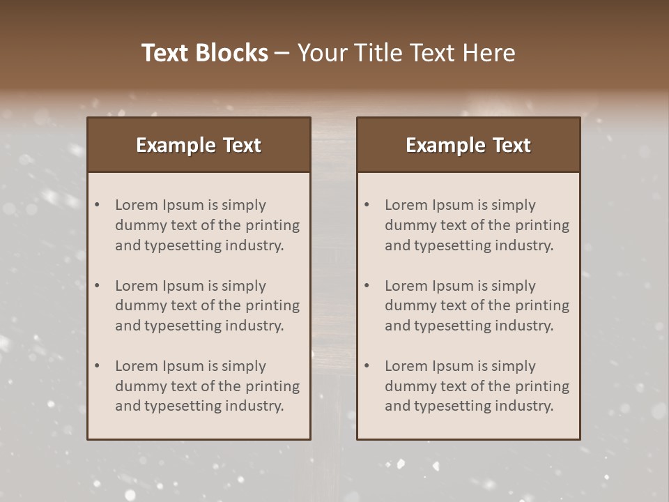 Old Santa Copy Space PowerPoint Template