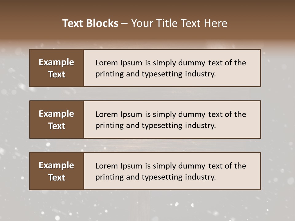 Old Santa Copy Space PowerPoint Template