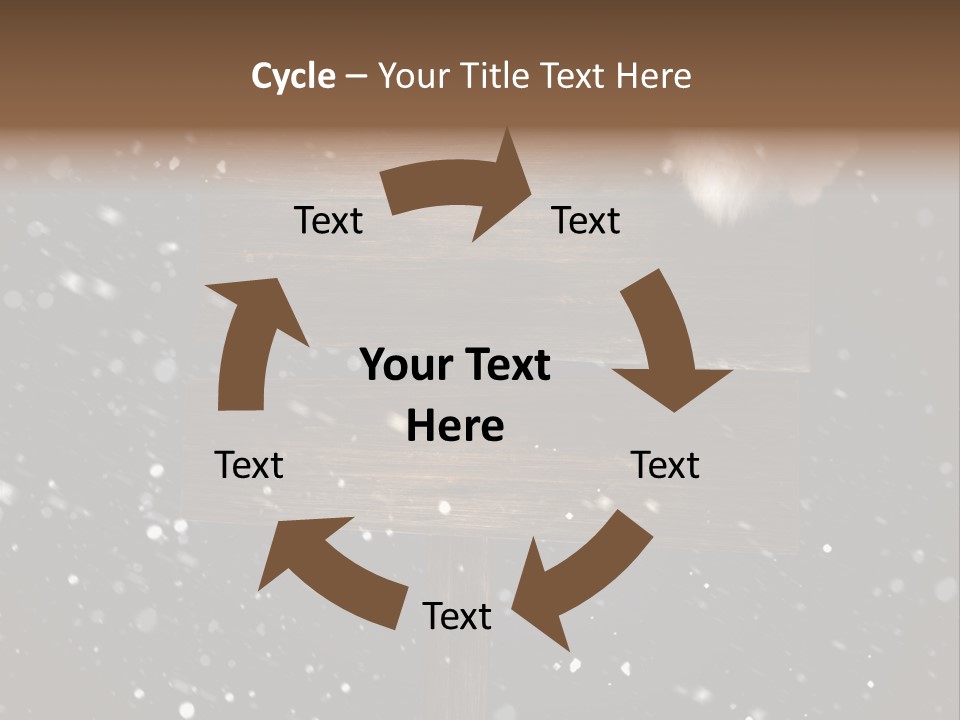 Old Santa Copy Space PowerPoint Template