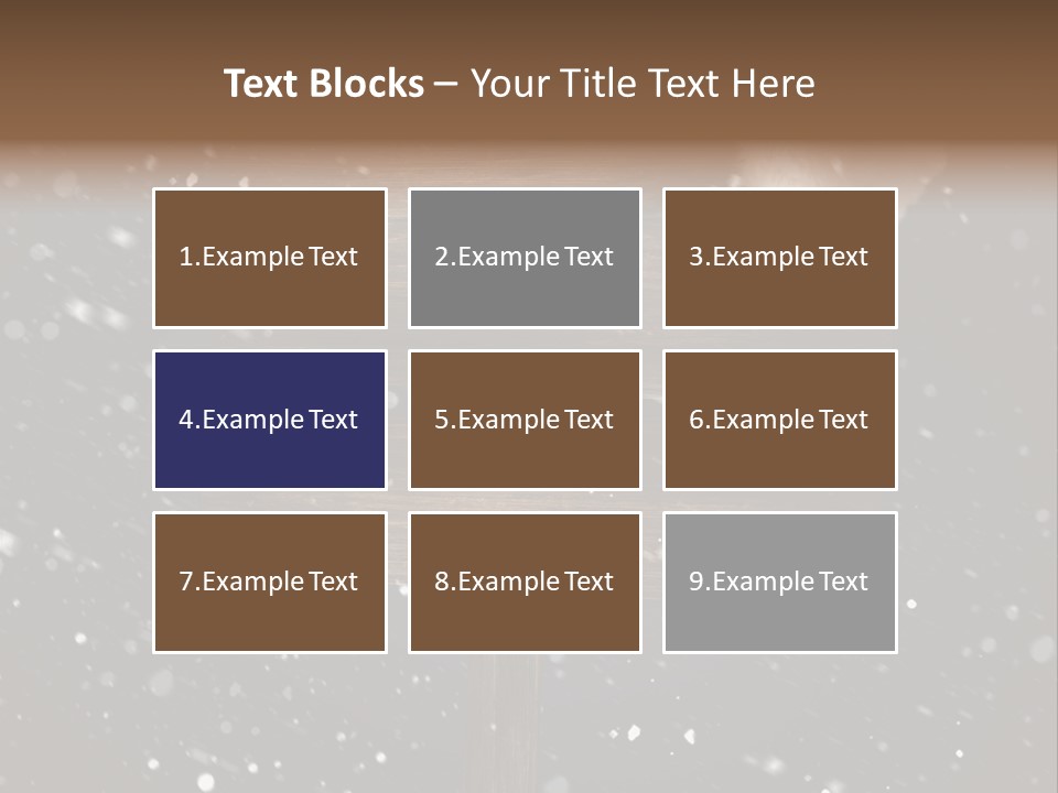 Old Santa Copy Space PowerPoint Template