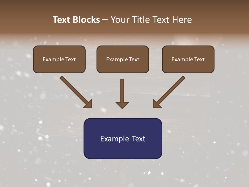 Old Santa Copy Space PowerPoint Template
