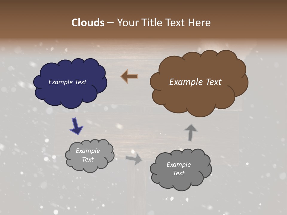Old Santa Copy Space PowerPoint Template