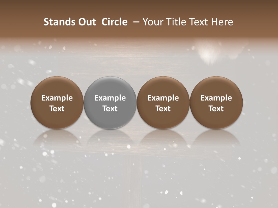 Old Santa Copy Space PowerPoint Template