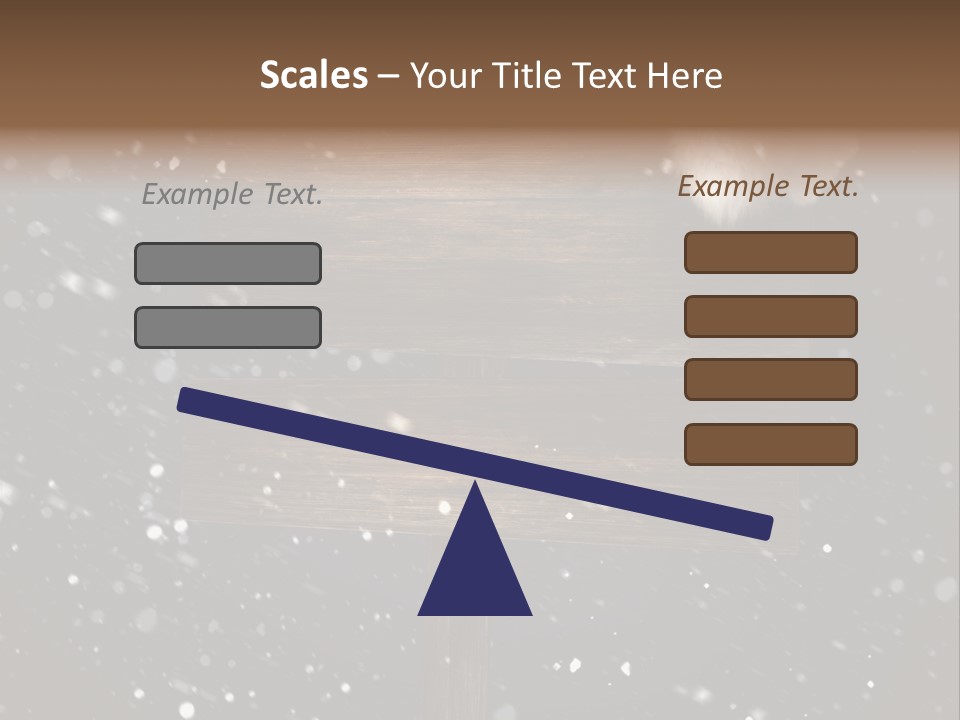 Old Santa Copy Space PowerPoint Template