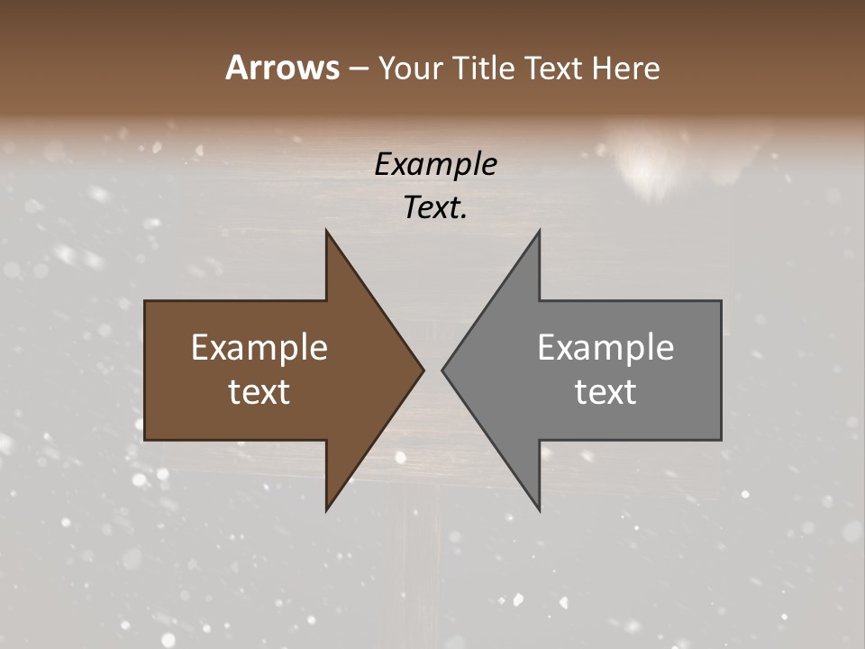 Old Santa Copy Space PowerPoint Template