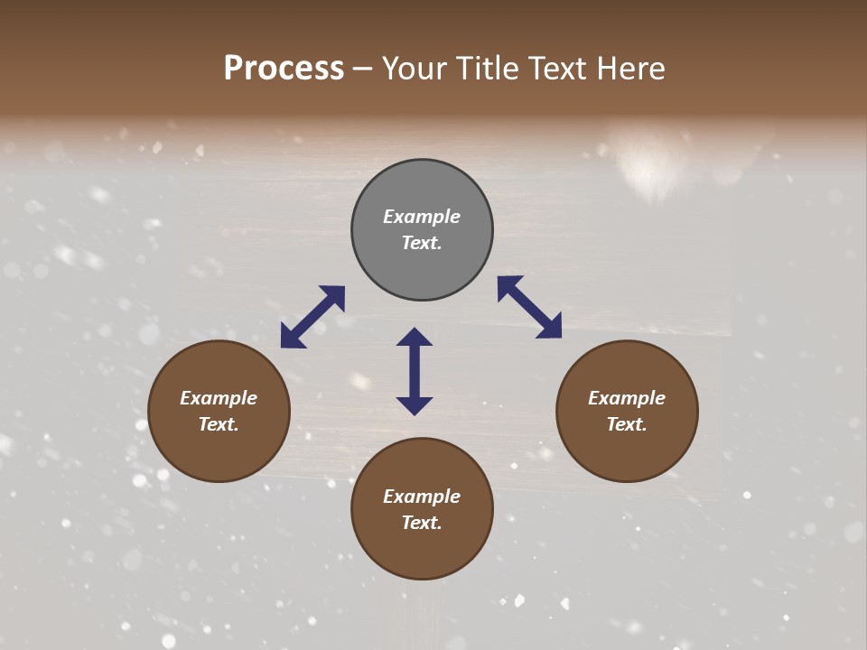 Old Santa Copy Space PowerPoint Template