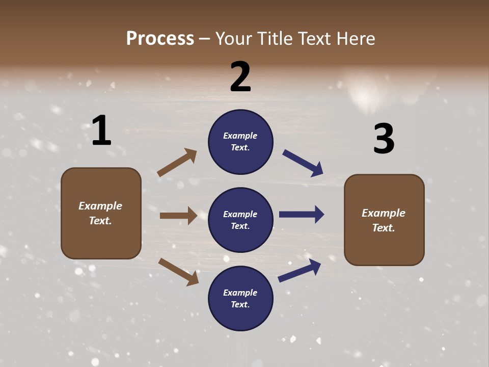 Old Santa Copy Space PowerPoint Template