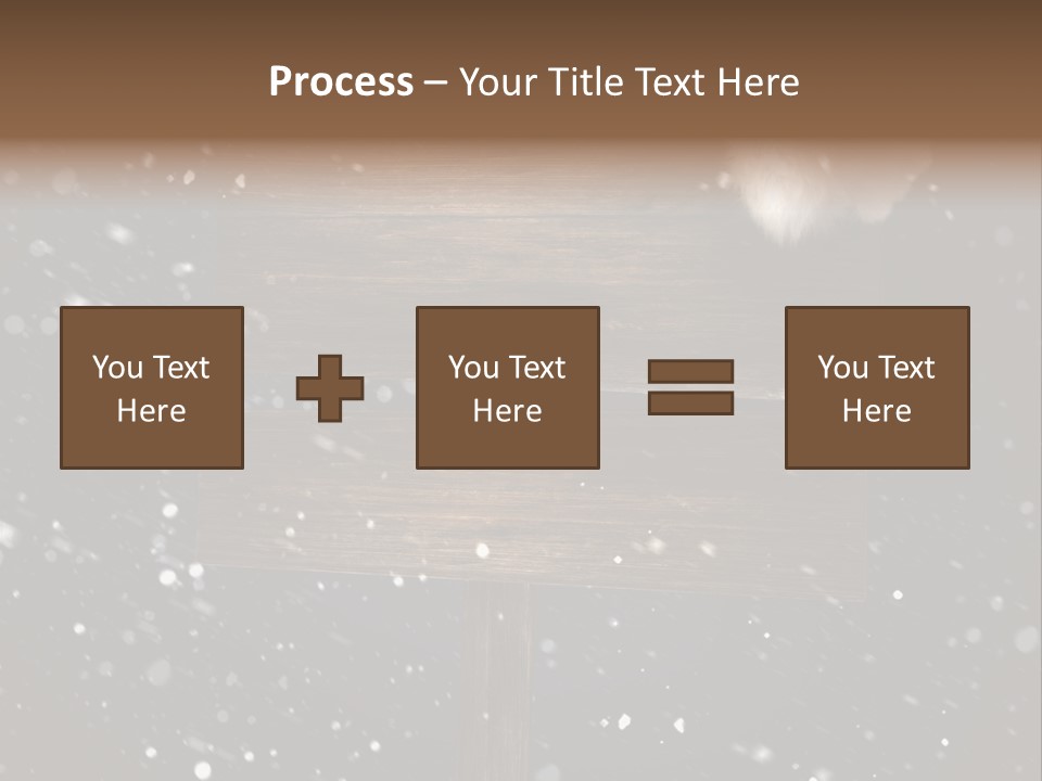 Old Santa Copy Space PowerPoint Template